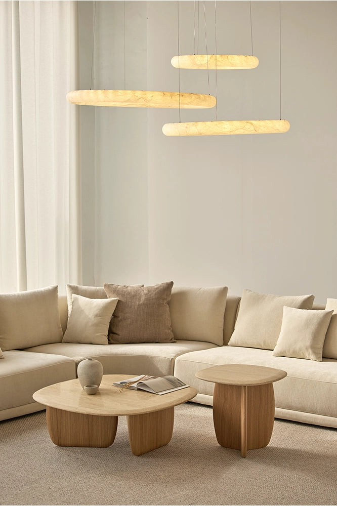 Mesa auxiliar Obi Nogal