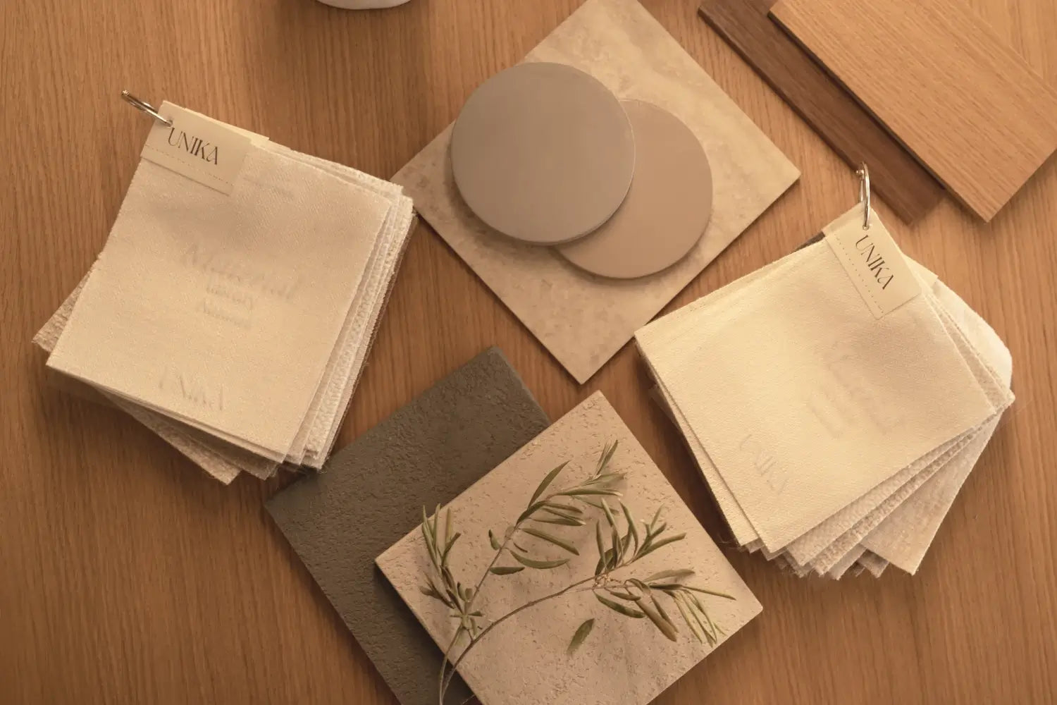 Muestrarios de telas